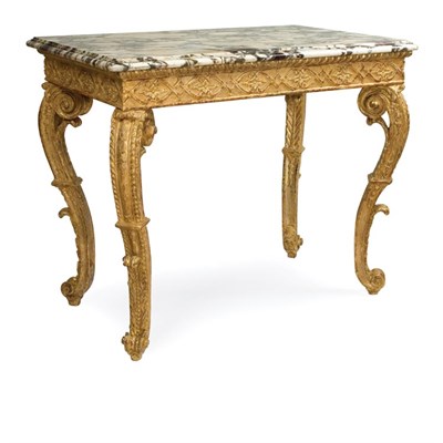 Lot 190 - Regence Gilt-Wood Center Table Possibly...