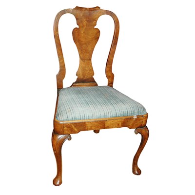 Lot 142 - Georgian Style Walnut Side Chair