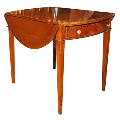 Lot 300 - George III Style Mahogany Pembroke Table...
