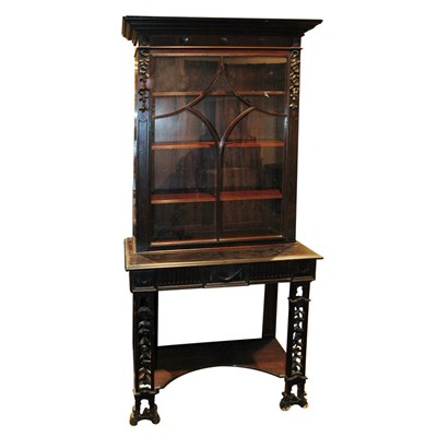 Lot 205 - Victorian Mahogany Cabinet on Stand Height 6...