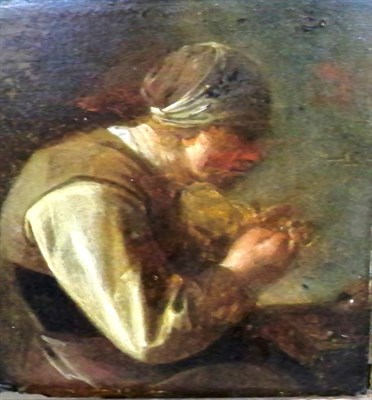 Lot 62 - Harmen Hals Dutch, 1611-1669 A Tinker at Work...