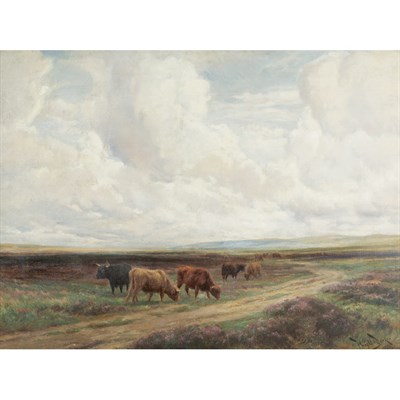 Lot 44 - Wright Barker British, 1864-1941 Highland...