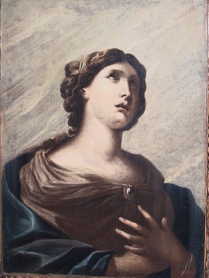 Lot 19 - School of Jusepe Ribera A Female Saint in...