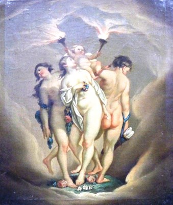 Lot 79 - French School 18th Century The Three Graces...