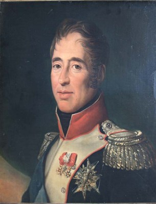 Lot 76 - French School 19th Century Portait of King...