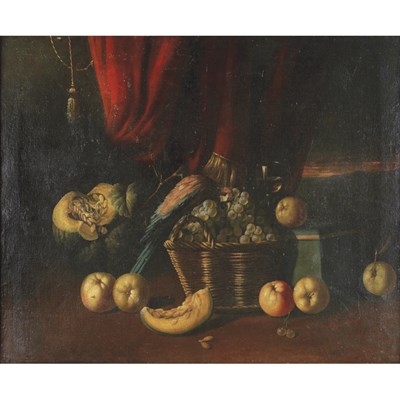 Lot 31 - Neapolitan School 17th Century Still Life with...