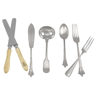 Lot 320 - Miscellaneous Group of Silver and Silver...