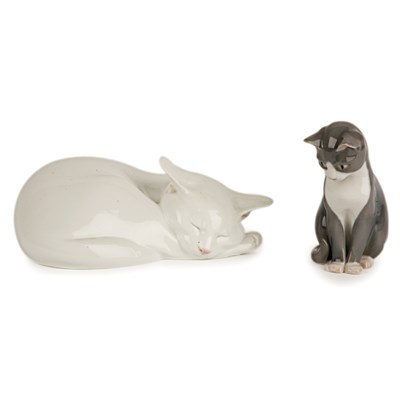 Lot 581 - Royal Copenhagen Porcelain Figure of a...