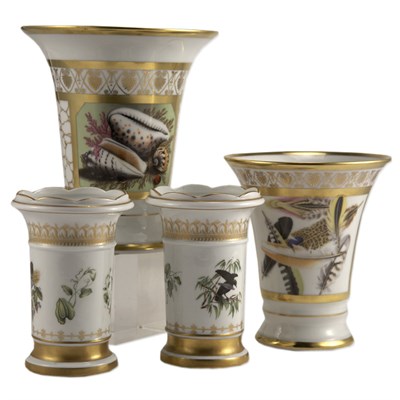 Lot 573 - Group of Mottahedeh Style Porcelain Vases...
