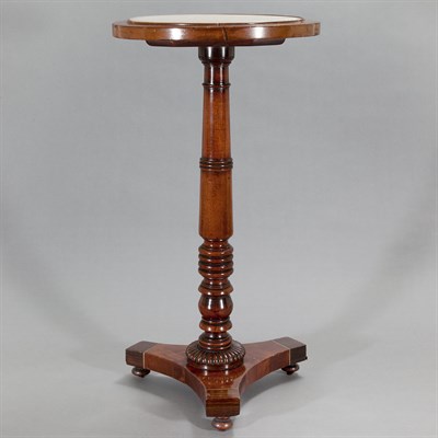 Lot 394 - William IV Brass Inlaid Mahogany Occasional...