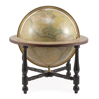 Lot 102 - Victorian Terrestrial Table Globe James Wyld,...
