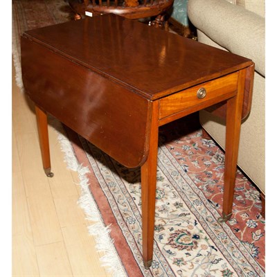 Lot 306 - Federal Mahogany Pembroke Table 19th Century...