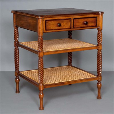 Lot 348 - Regency Style Mahogany Occasional Table Height...