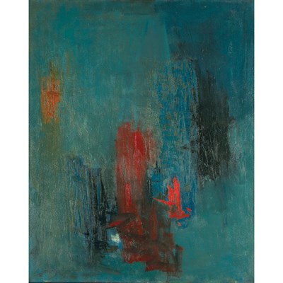 Lot 96 - Albert Kotin Abstraction, 1960 Signed Albert...