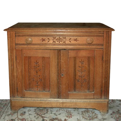 Lot 153 - American Pine Side Cabinet Height 29 inches,...
