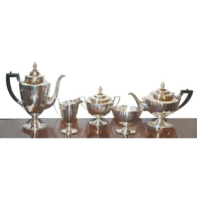 Lot 343 - Black, Starr & Frost Sterling Silver Coffee...