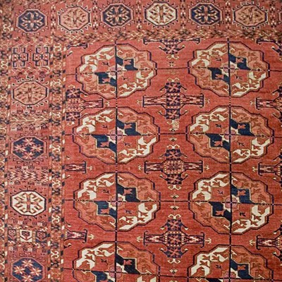 Lot 634 - Tekke Carpet West Turkestan, last quarter 19th...