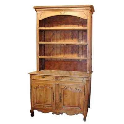 Lot 183 - Provincial Louis XV Style Walnut Buffet a Deux...