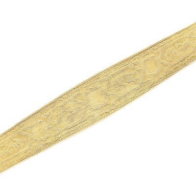 Lot 260 - Gold Mesh Bracelet