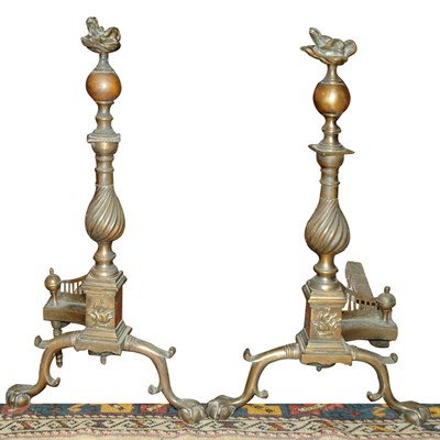 Lot 195 - Pair of Neoclassical Style Gilt-Bronze...