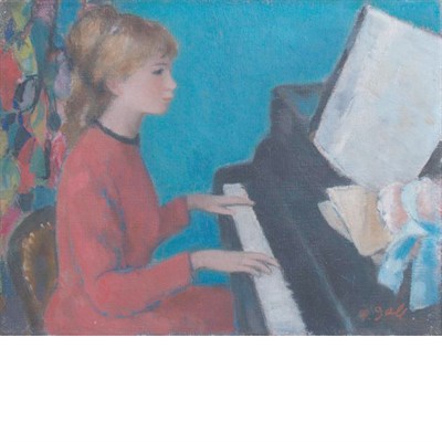 Lot 61 - Francois Gall French, 1912-1987 Fille aux...