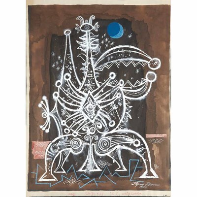 Lot 16 - Byron Browne American, 1907-1961 Untitled,...