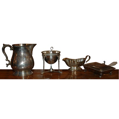 Lot 313 - Group of Silver Plated Table Articles...