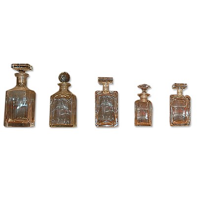 Lot 400 - Group of Seven Cut Glass Decanters