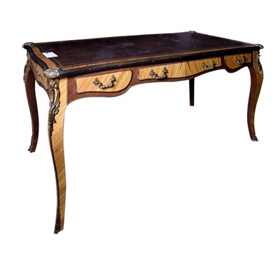 Lot 461 - Louis XV Style Gilt-Metal Mounted Walnut...