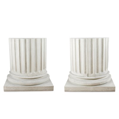 Lot 181 - Pair of Continental Neoclassical Style Gray...