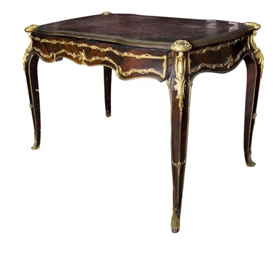 Lot 571 - Louis XV Style Gilt-Bronze Mounted Rosewood...