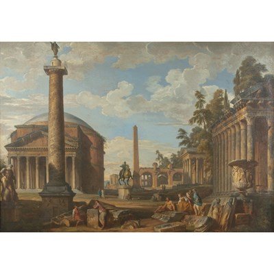 Lot 44 - Giovanni Paolo Panini Italian, circa 1692-1765...