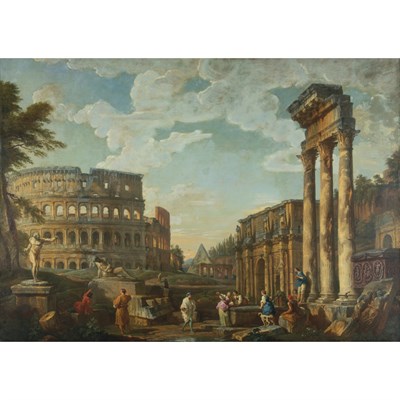 Lot 45 - Giovanni Paolo Panini Italian, circa 1692-1765...