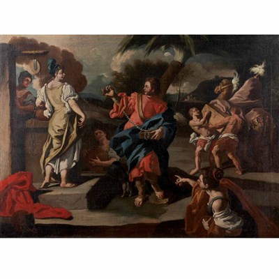Lot 108 - Circle of Francesco Solimena Rebecca and...
