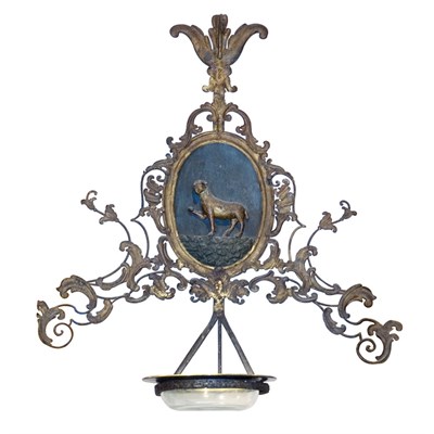 Lot 271 - Italian Baroque Style Painted and Parcel Gilt...