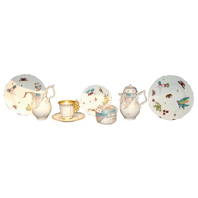 Lot 168 - Group of Seven Porcelain Table Articles