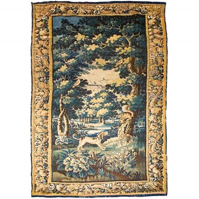 Lot 561 - Aubusson Verdure Tapestry Panel France, 18th...