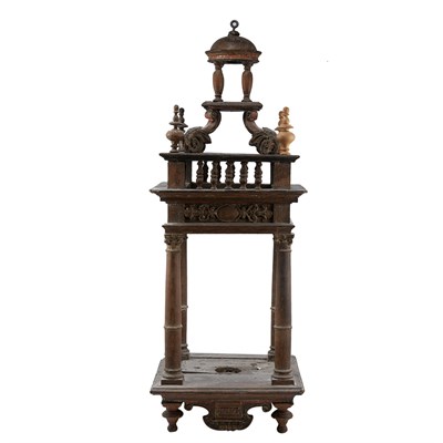 Lot 127 - Italian Baroque Style Polychrome Decorated...