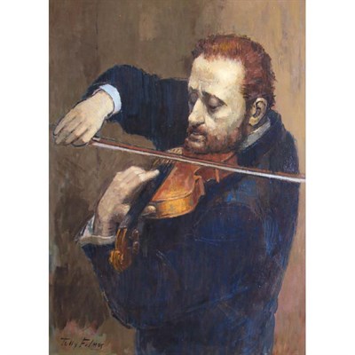 Lot 23 - Tully Filmus American, 1903-1998 Violinist...