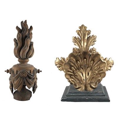 Lot 440 - Two Italian Neoclassical Style Painted and...
