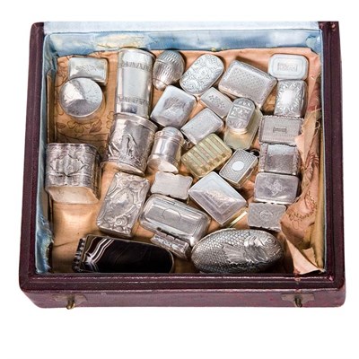 Lot 373A - Group of George III, George IV and Victorian...