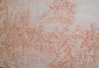 Lot 12 - Italian School 17th Century (i) Study of...