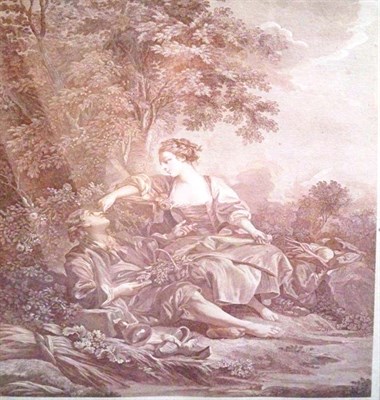 Lot 84 - French School 18th Century Le Messager Discret...