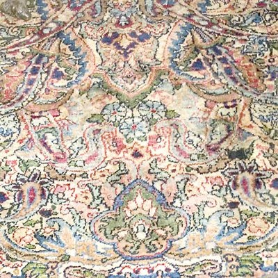 Lot 528 - Kirman Carpet Southeast Persia, second quarter...