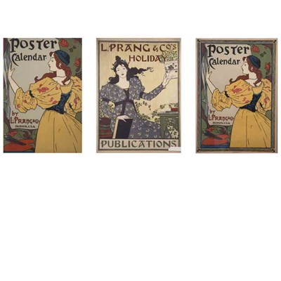 Lot 68 - Louis Rhead POSTER CALENDAR (2); HOLIDAY...