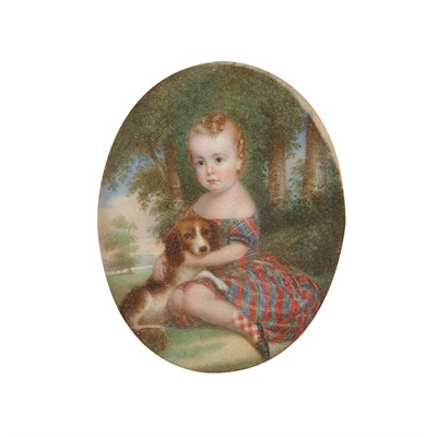 Lot 1 - John Carlin American, 1813-1891 Young Child...