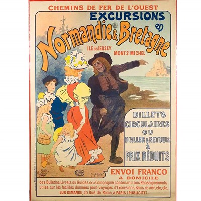 Lot 74 - Georges Meunier EXCURSIONS EN NORMANDIE &...