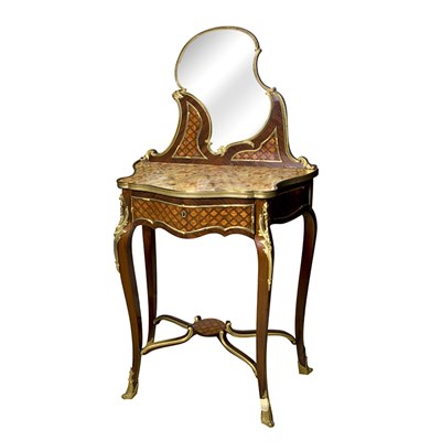 Lot 107 - Louis XV Style Gilt-Metal Mounted Parquetry...