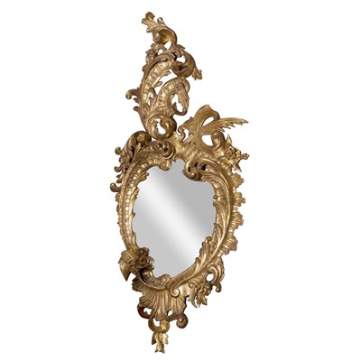 Lot 114 - Louis XV Style Gilt-Wood Mirror Of...