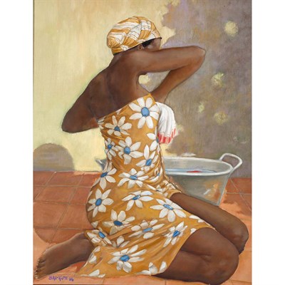 Lot 18 - Jean-Pierre Ballagny 20th Century Woman with a...